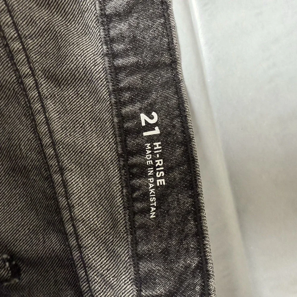 Arizona Jean Co Shorts Women's‎ 21 Blue High Rise Destroyed Cutt Off